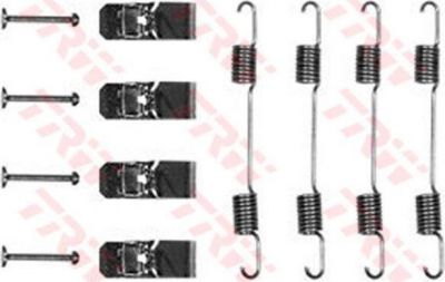 TRW SFK90 комплектующие, тормозная колодка на DAIHATSU CHARADE I (G10)