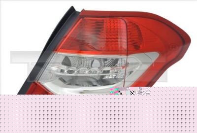 TYC 11-12135-01-2 задний фонарь на CITROEN C4 II (B7)