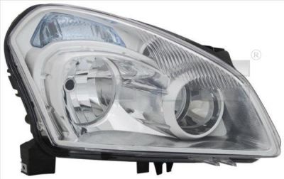 TYC 20-11571-15-2 основная фара на NISSAN QASHQAI / QASHQAI +2 (J10, JJ10)