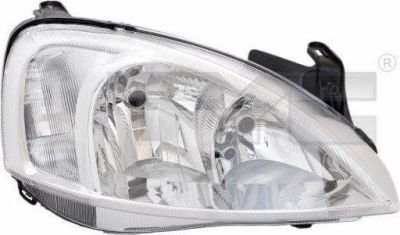 TYC 20-6065-35-2 основная фара на OPEL CORSA C фургон (F08, W5L)