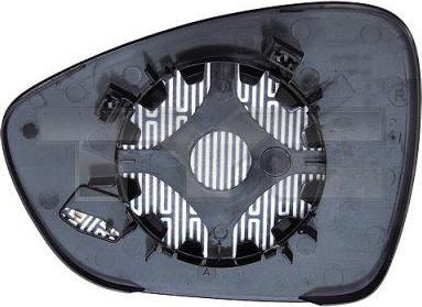 TYC 305-0155-1 зеркальное стекло, наружное зеркало на PEUGEOT 508