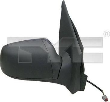 TYC 310-0171 наружное зеркало на FORD FIESTA V (JH_, JD_)