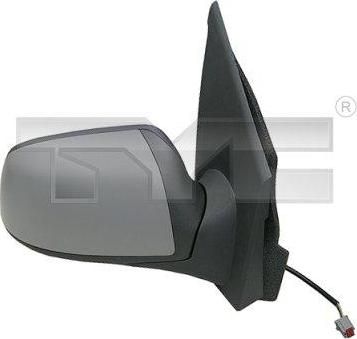 TYC 310-0174 наружное зеркало на FORD FIESTA V (JH_, JD_)