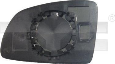 TYC 325-0065-1 зеркальное стекло, наружное зеркало на OPEL MERIVA
