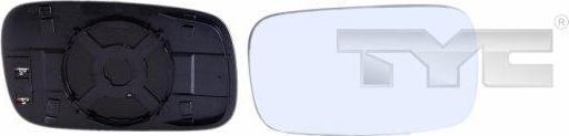 TYC 337-0033-1 зеркальное стекло, наружное зеркало на VW PASSAT Variant (3A5, 35I)
