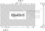 TYC 723-1010 радиатор, охлаждение двигателя на MITSUBISHI CARISMA (DA_)