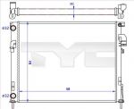 TYC 725-0043-R радиатор, охлаждение двигателя на OPEL VIVARO фургон (F7)