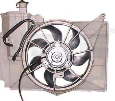 TYC 836-1007 вентилятор, охлаждение двигателя на TOYOTA YARIS VERSO (_NLP2_, _NCP2_)