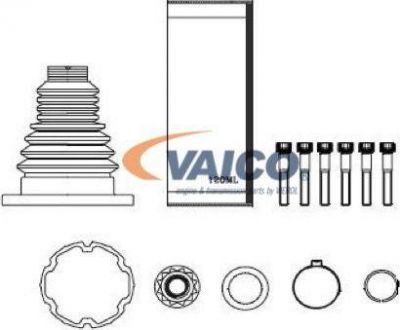 VAICO V10-6369 комплект пылника, приводной вал на SKODA OCTAVIA Combi (1U5)