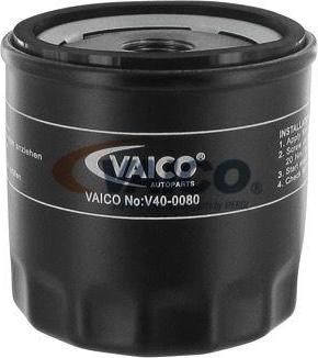 VAICO V40-0080 масляный фильтр на OPEL KADETT D (31_-34_, 41_-44_)