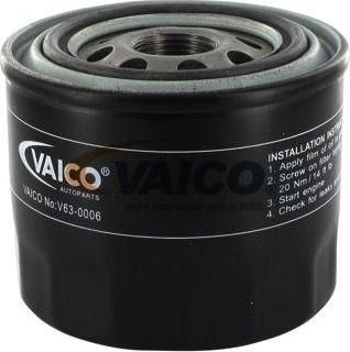 VAICO V63-0006 масляный фильтр на SUBARU FORESTER (SH)