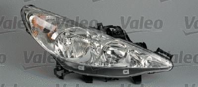 Valeo 043238 основная фара на PEUGEOT 207 (WA_, WC_)