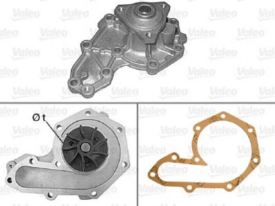 Valeo 506019 водяной насос на RENAULT CLIO II (BB0/1/2_, CB0/1/2_)