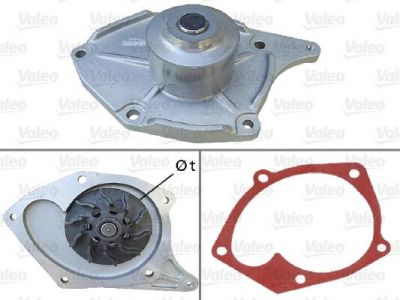 Valeo 506674 водяной насос на NISSAN KUBISTAR (X76)