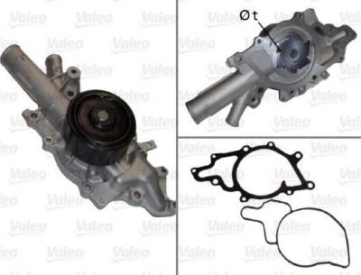 Valeo 506676 водяной насос на MERCEDES-BENZ C-CLASS универсал (S202)