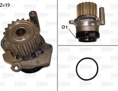 Valeo 506699 водяной насос на VW GOLF IV (1J1)