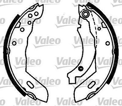 Valeo 553747 комплект тормозных колодок на PEUGEOT 306 кабрио (7D, N3, N5)