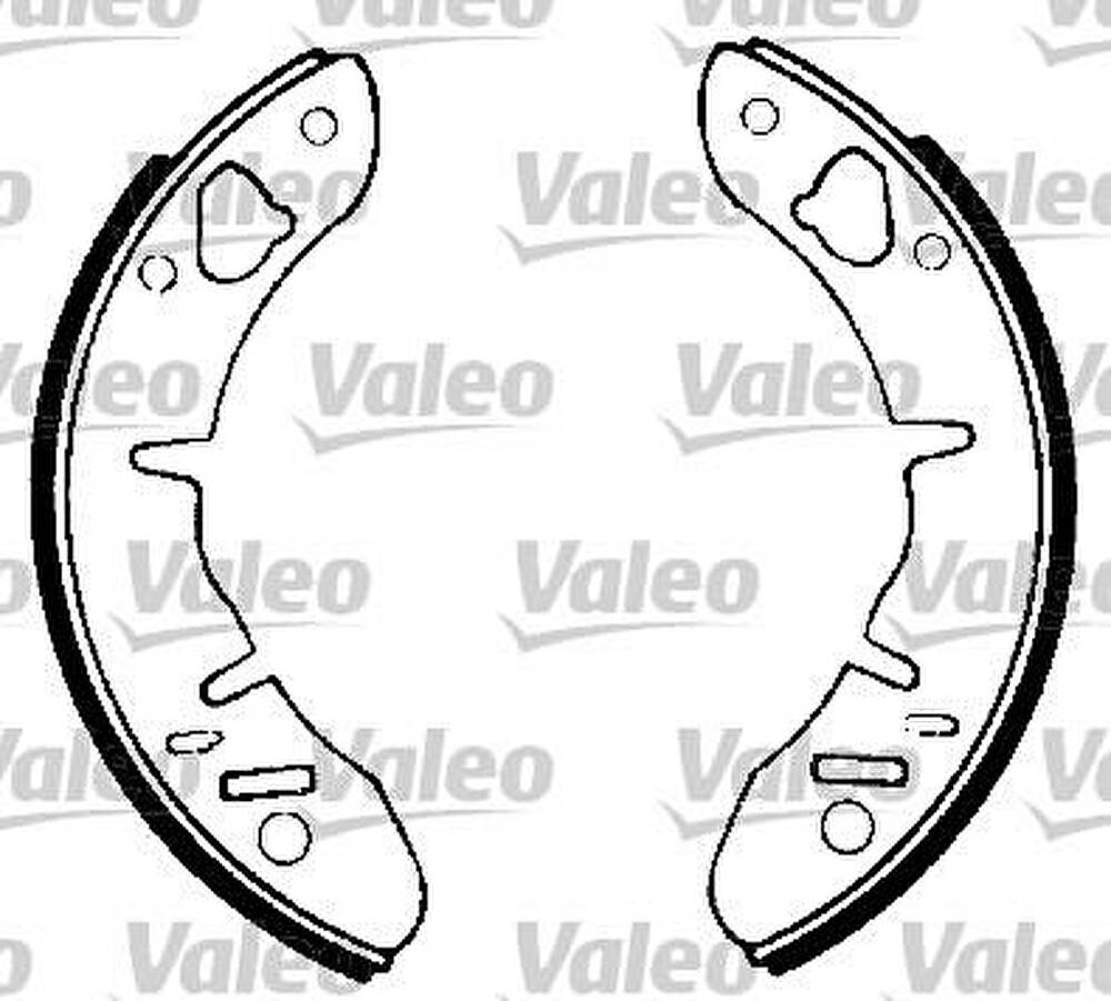 Valeo 553759 комплект тормозных колодок на ROVER 100 / METRO (XP)