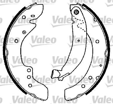 Valeo 553773 комплект тормозных колодок на FIAT DUCATO фургон (230L)