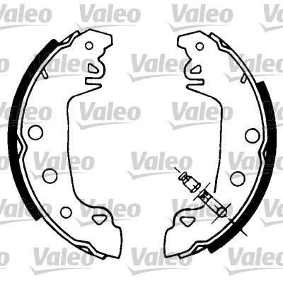 Valeo 554630 комплект тормозных колодок на RENAULT 25 (B29_)