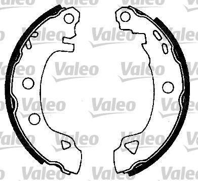 Valeo 554663 комплект тормозных колодок на RENAULT 19 II (B/C53_)