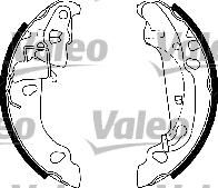 Valeo 554846 комплект тормозных колодок на FORD FIESTA IV (JA_, JB_)