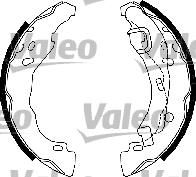 Valeo 554851 комплект тормозных колодок на RENAULT LOGAN I (LS_)