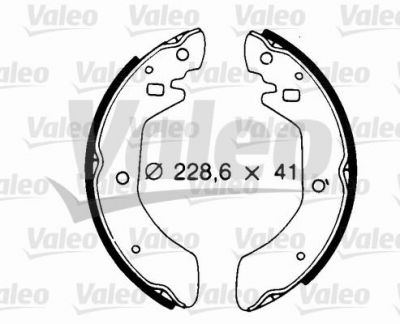 Valeo 562021 комплект тормозных колодок на NISSAN DATSUN 160 J (710, A10)