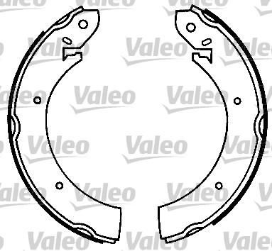 Valeo 562025 комплект тормозных колодок на SSANGYONG KORANDO (KJ)