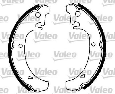 Valeo 562067 комплект тормозных колодок на LADA SAMARA (2108, 2109, 2115)