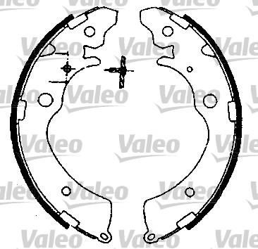 Valeo 562591 комплект тормозных колодок на HONDA ACCORD IV (CB)