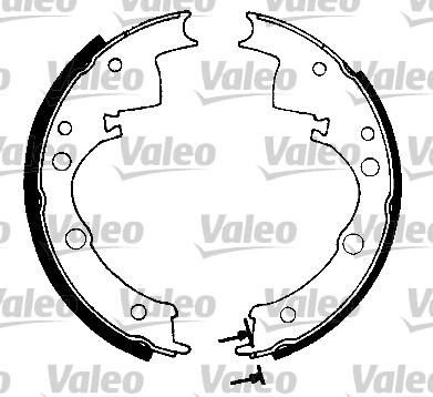 Valeo 562594 комплект тормозных колодок на IVECO DAILY I фургон/универсал