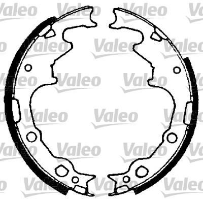 Valeo 562768 комплект тормозных колодок на JEEP CHEROKEE (XJ)