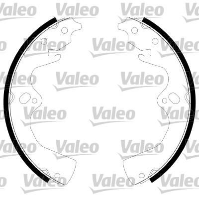 Valeo 564026 комплект тормозных колодок на KIA RETONA (CE)