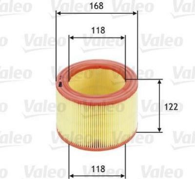 Valeo 585600 воздушный фильтр на PEUGEOT PARTNER фургон (5)