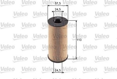 Valeo 586529 масляный фильтр на OPEL VIVARO c бортовой платформой/ходовая часть (E7)