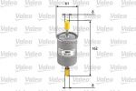 Valeo 587008 топливный фильтр на ALFA ROMEO 146 (930)