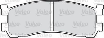 Valeo 598516 комплект тормозных колодок, дисковый тормоз на MAZDA MPV I (LV)