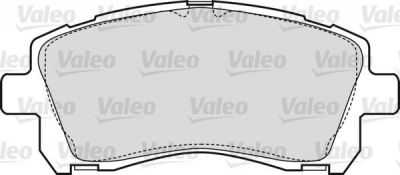 Valeo 598530 комплект тормозных колодок, дисковый тормоз на SUBARU OUTBACK (BE, BH)