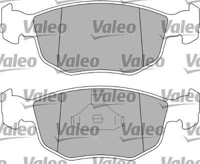 Valeo 598619 комплект тормозных колодок, дисковый тормоз на AC COBRA Mk IV (291N)