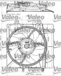 VALEO Вентилятор радиатора основного CITROEN C2/C3/PEUGEOT 1007/207 /D=330mm (696393)