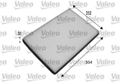 Valeo 698475 фильтр, воздух во внутренном пространстве на MERCEDES-BENZ A-CLASS (W168)