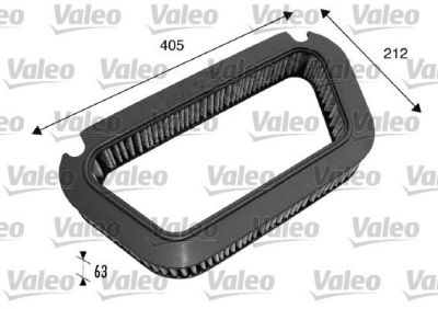 Valeo 698792 фильтр, воздух во внутренном пространстве на AUDI A8 (4E_)