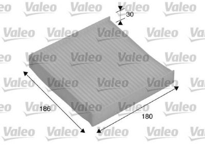 Valeo 698886 фильтр, воздух во внутренном пространстве на FIAT SEDICI (FY_)