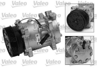 Valeo 699614 компрессор, кондиционер на FIAT CROMA (154)