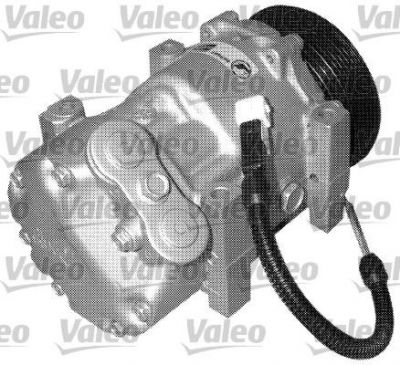 Valeo 699699 компрессор, кондиционер на PEUGEOT 206 SW (2E/K)