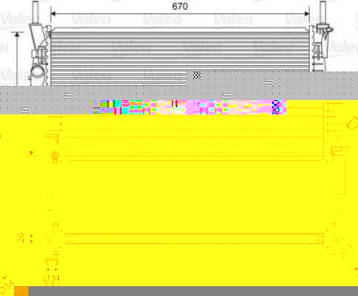 Valeo 701606 радиатор, охлаждение двигателя на FORD TRANSIT c бортовой платформой/ходовая часть