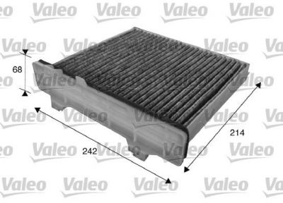 Valeo 715622 фильтр, воздух во внутренном пространстве на MITSUBISHI PAJERO IV (V8_W, V9_W)