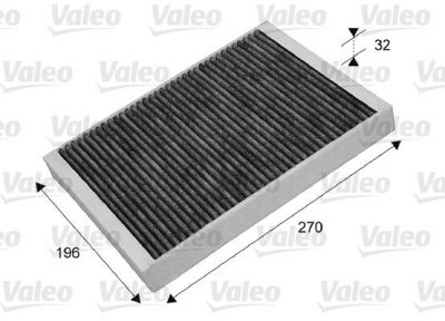 Valeo 715635 фильтр, воздух во внутренном пространстве на PEUGEOT 407 SW (6E_)