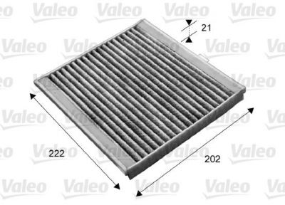 Valeo 715676 фильтр, воздух во внутренном пространстве на VOLVO V40 универсал (VW)